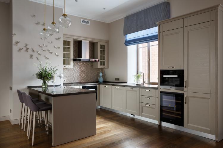 Conception de cuisine 13 m² - des photos de vrais intérieurs