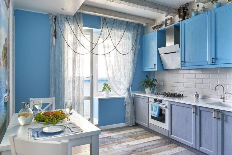 Cuisine 14 m² - photo design d'intérieur