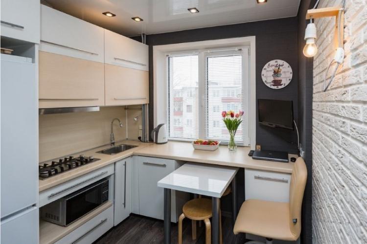 Cuisine 2 par 3 mètres - photo de design d'intérieur