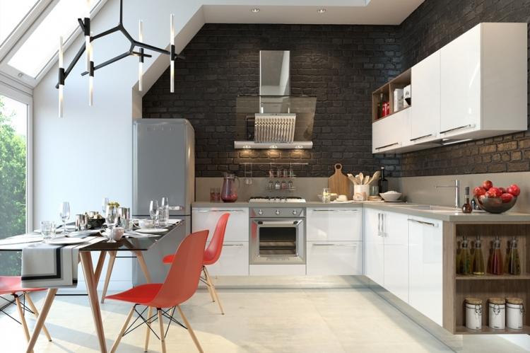 Design de cuisine 2019 - photos de vrais intérieurs