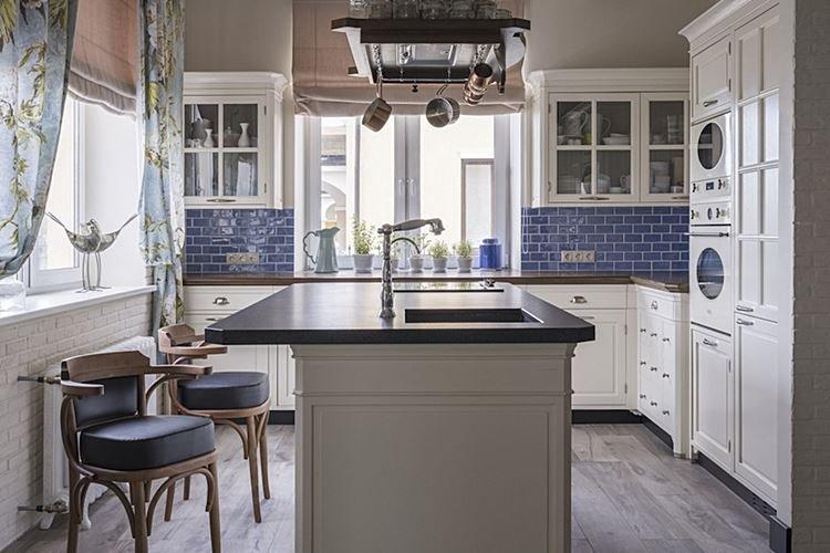 Conception de cuisine de style provençal 2021