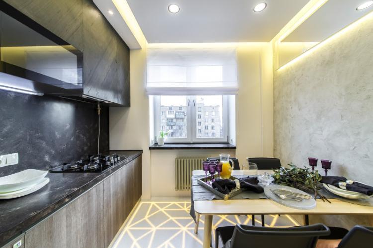 Cuisine 3 par 4 - photo de design d'intérieur