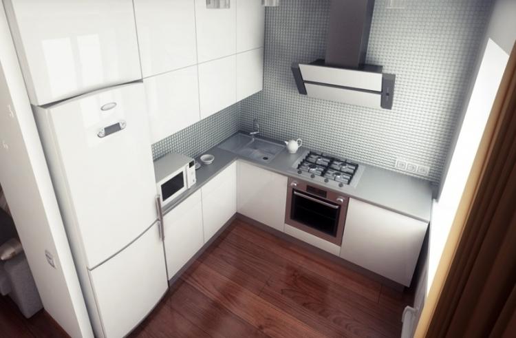 Conception de cuisine 7 m² - des photos de vrais intérieurs