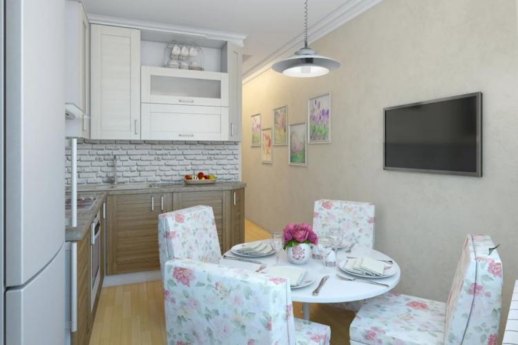 Conception de cuisine 7 m² - des photos de vrais intérieurs