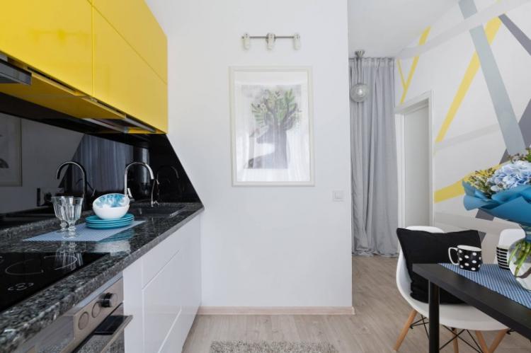 Cuisine 8 m² dans un style moderne - Design d'intérieur
