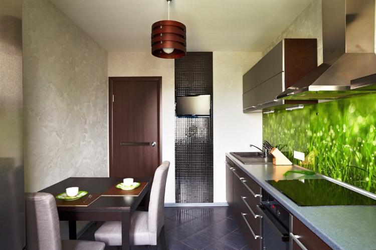 Décoration murale - Cuisine design 9 m²