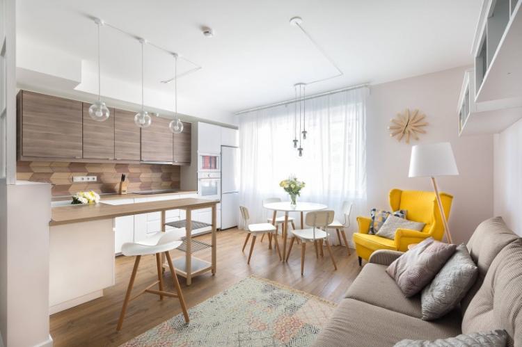 Styles d'intérieur - Conception de cuisine-salon