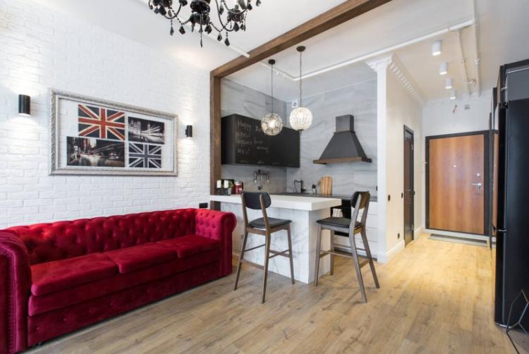 Décor - Conception de cuisine-salon