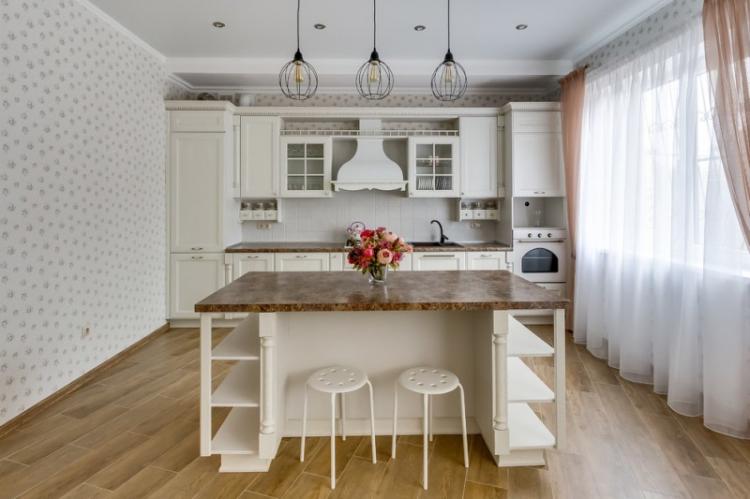 Décoration murale - Conception de cuisine dans un style classique