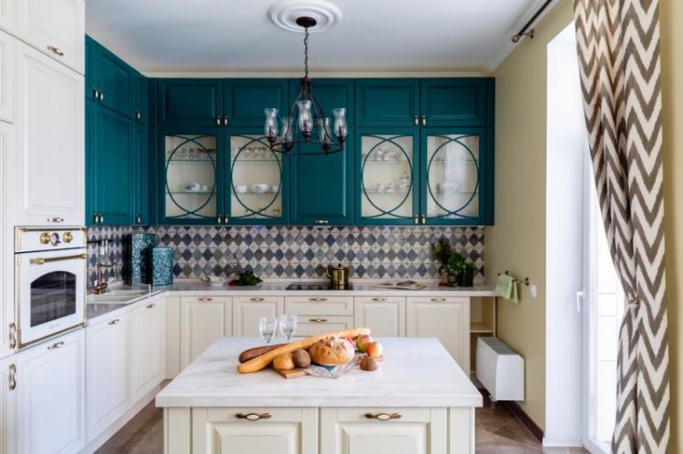 Conception de cuisine classique - photo