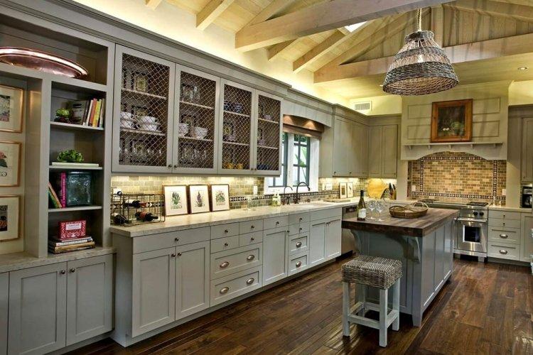Cuisine de style campagnard - Photo de design d'intérieur