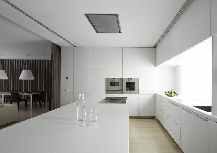 Cuisine dans le style du minimalisme - photo de design d'intérieur
