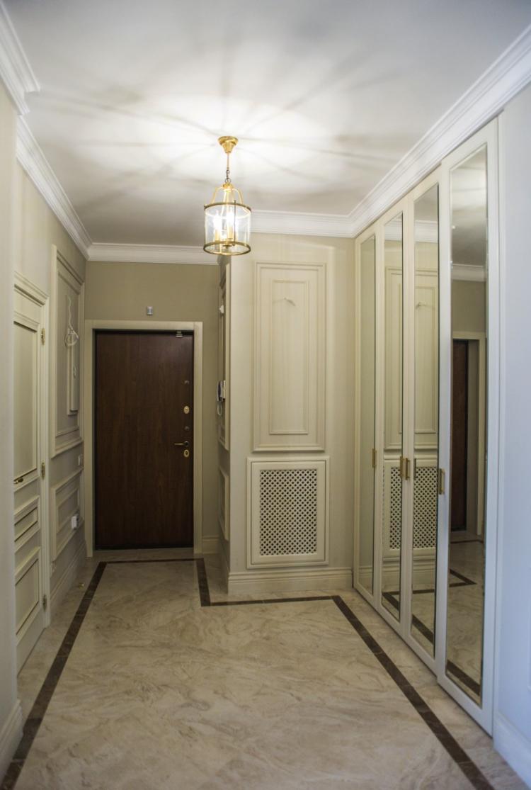 Conception d'un appartement de 112 m2 à Rostov-on-Don