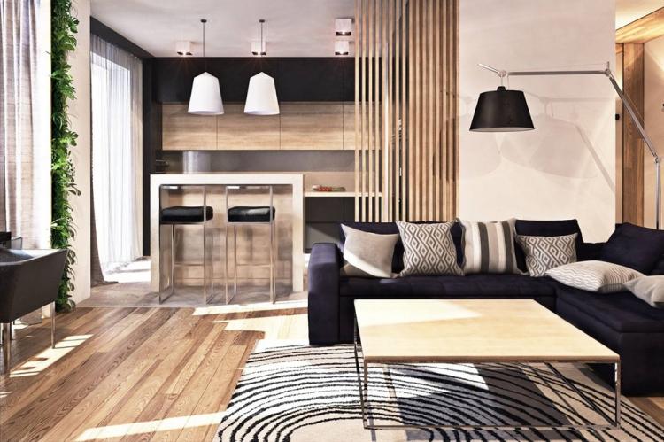 Appartement 30 m² dans un style moderne - Design d'intérieur