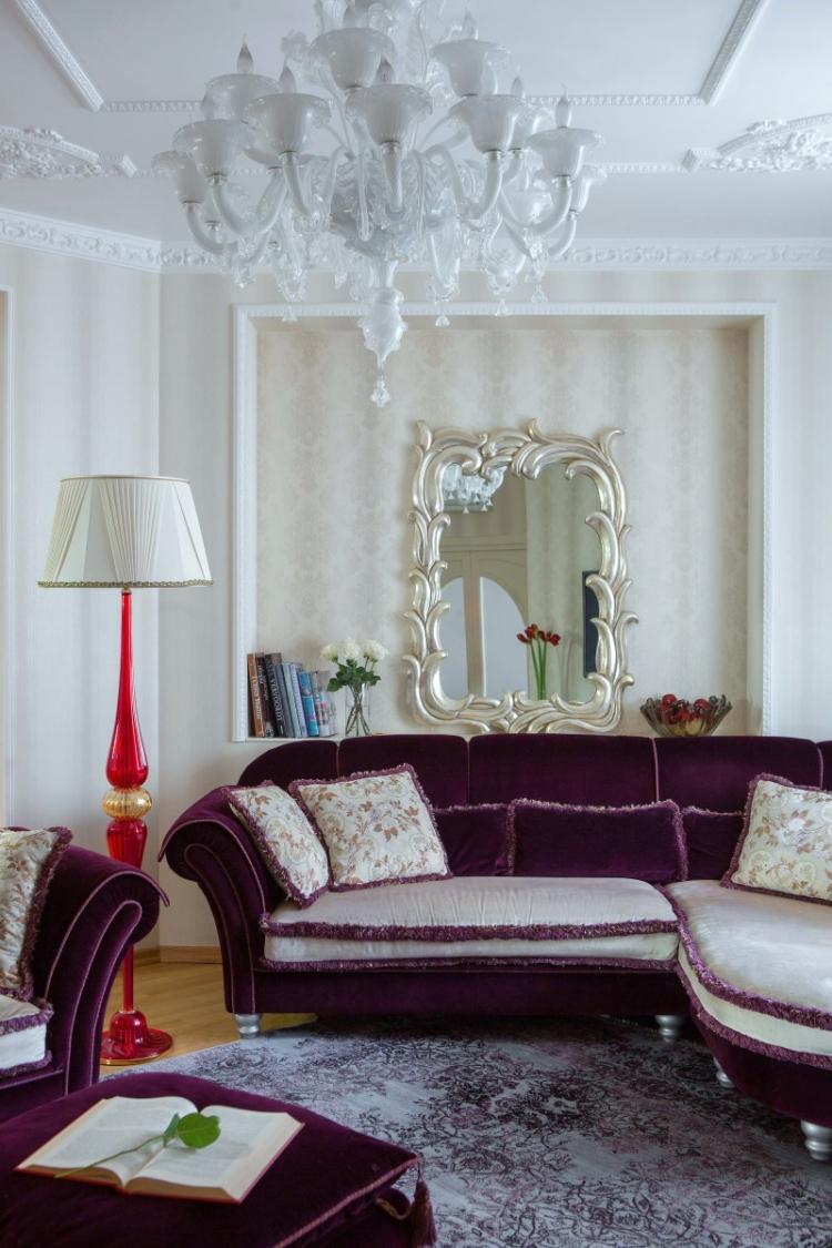 Conception d'appartement dans un style classique, Moscou