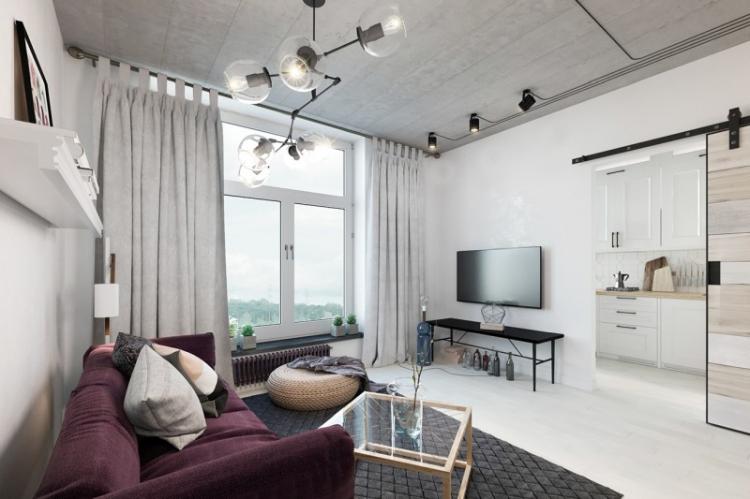 L'histoire de l'apparition du style - Appartement dans le style du minimalisme