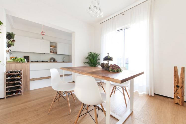 Appartement dans le style du minimalisme - photo de design d'intérieur