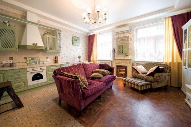 Conte rustique pour grand-mère et petite-fille - Conception d'appartement de style provençal