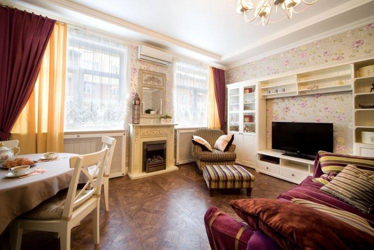 Conte rustique pour grand-mère et petite-fille - Conception d'appartement de style provençal