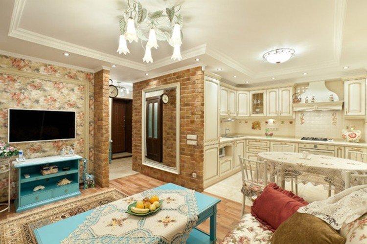 Atypique plan ouvert Provence - Appartement de style provençal design