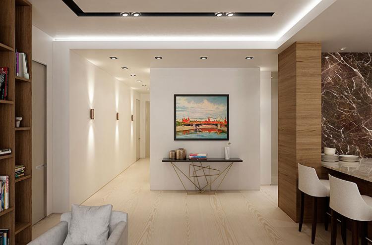 Conception d'appartement dans ZhK Literator