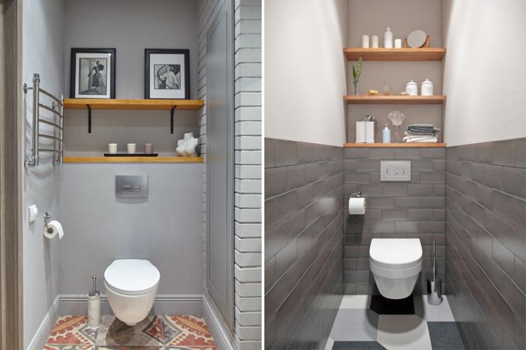 Un éclairage approprié - Concevoir une petite toilette