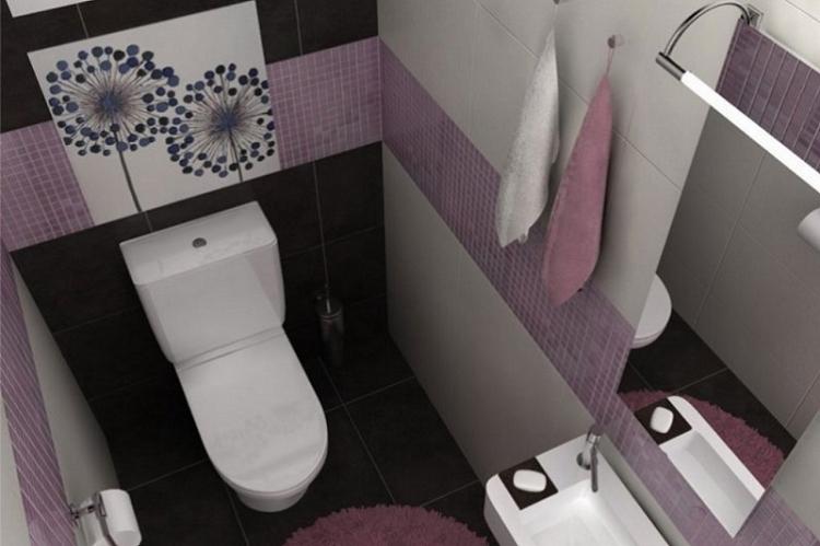 Conception de petites toilettes - photos d'intérieurs réels