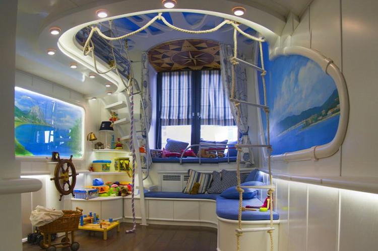 Le style intérieur dépend de l'âge - Conception d'une petite pépinière