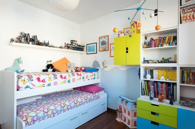 Conception d'une petite chambre d'enfants - photos d'intérieurs réels