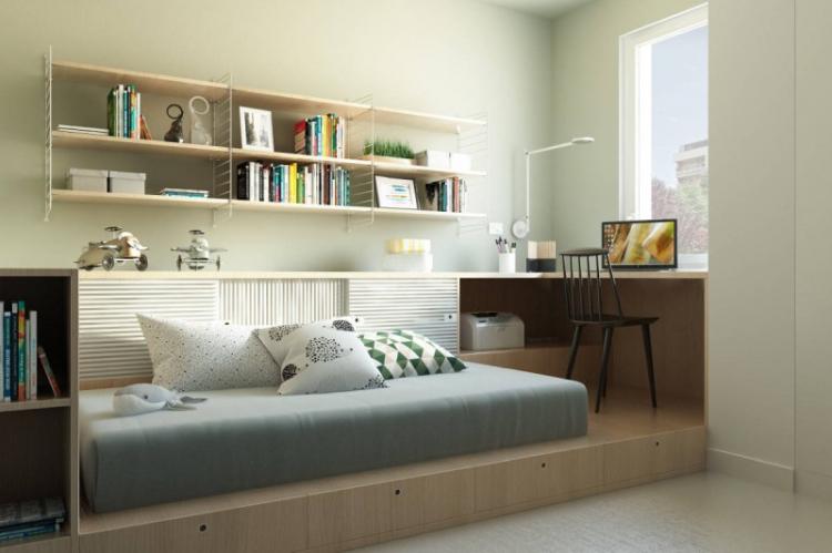 Conception d'une petite chambre d'enfants - photos d'intérieurs réels