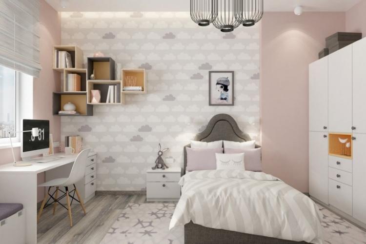 Conception d'une petite chambre d'enfants - photos d'intérieurs réels