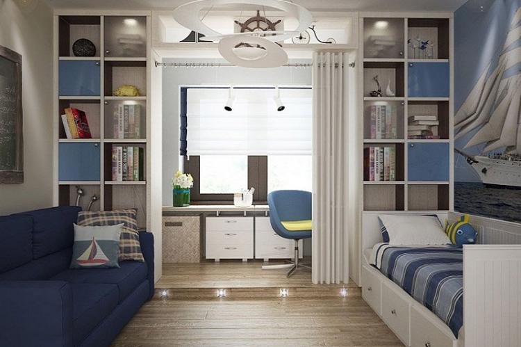 Conception d'une petite chambre d'enfants - photos d'intérieurs réels