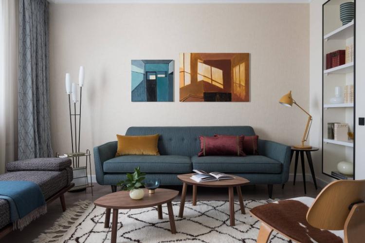 Conception d'un petit salon - photos de vrais intérieurs