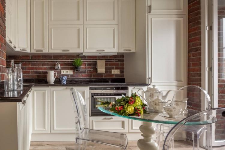 Utiliser des objets invisibles - Conception de petite cuisine