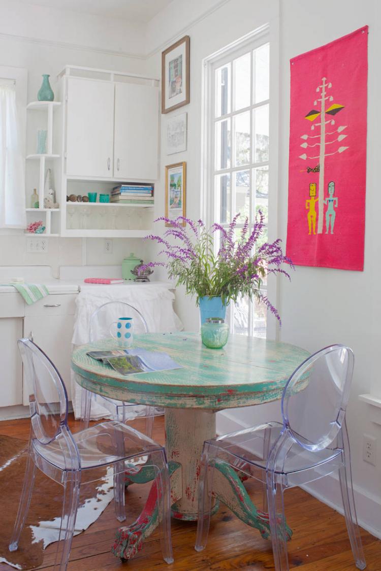 Utiliser des objets invisibles - Conception de petite cuisine