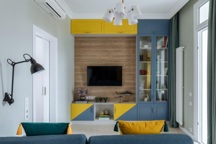 Accents lumineux - Palette de couleurs pour un petit appartement