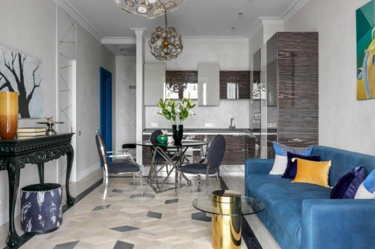 Conception de petit appartement - photos d'intérieurs réels