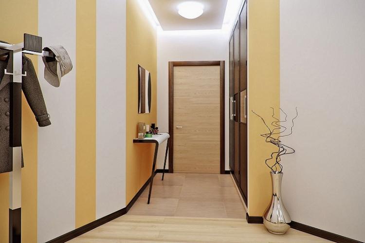 Décoration murale - Aménagement d'un petit couloir