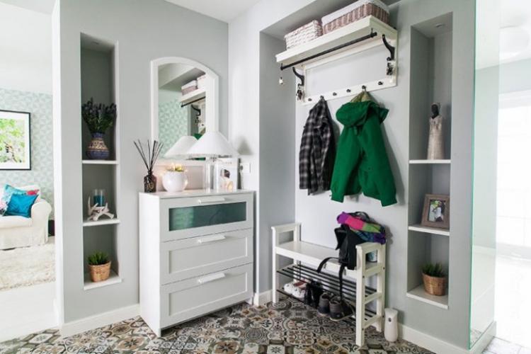 Décor minimum - Conception d'un petit couloir