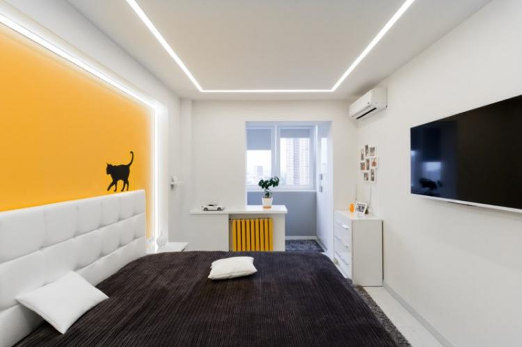 Un bon éclairage - Concevoir une petite chambre