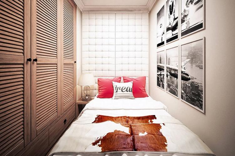  Conception de petite chambre - photos de vrais intérieurs