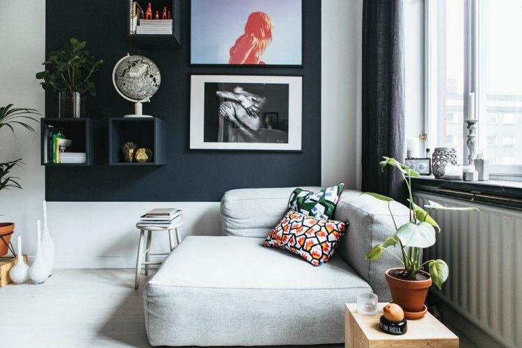 Style scandinave pour 33 m². à Stockholm - Conception d'un studio 33 m²