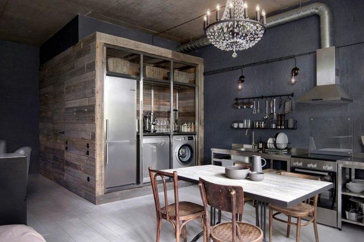 Exquisite Moscow Loft - Conception d'un appartement d'une pièce