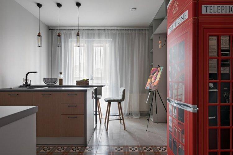 Budget Contemporain à Minsk - Conception d'un appartement d'une pièce