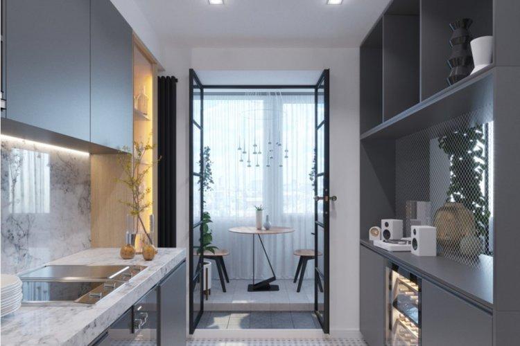 Confort froid dans un appartement d'une pièce - Conception d'un appartement d'une pièce