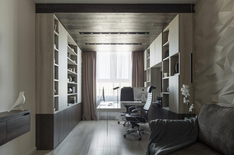 Conception de penthouse à Moscou