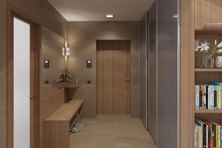 Design d'intérieur du couloir à Khrouchtchev - photos d'intérieurs réels