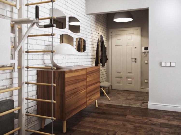 Design d'intérieur du couloir à Khrouchtchev - photos d'intérieurs réels