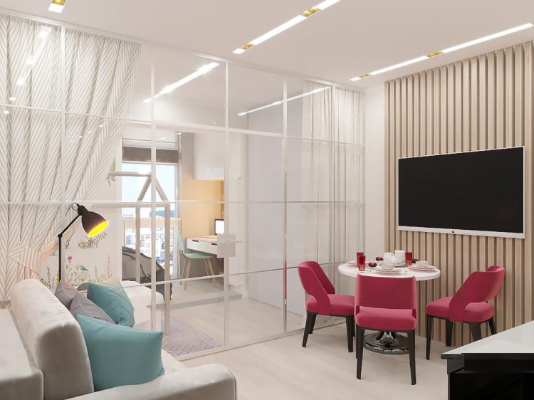 Projet de conception d'un appartement de 29 m².