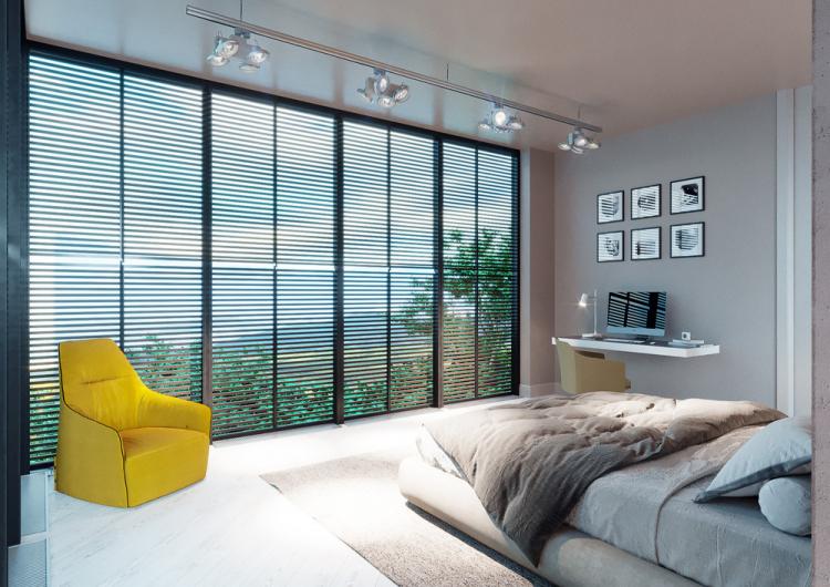 Projet de conception d'appartement de ciel blanc